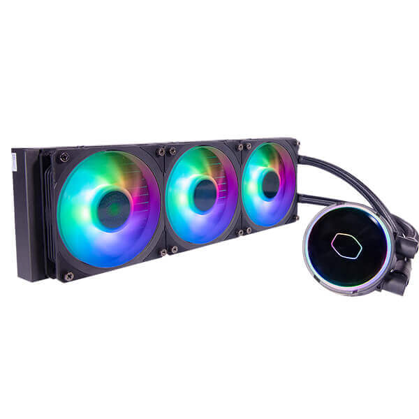 Cooler Master MasterLiquid PL360 FLUX ARGB CPU Liquid Cooler - Black Cooler Master MasterLiquid PL360 FLUX ARGB CPU Liquid Cooler - Black